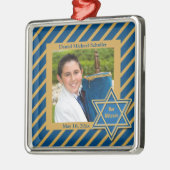 Bar Mitzvah Photo Keepomwille Metalen Ornament (Links)