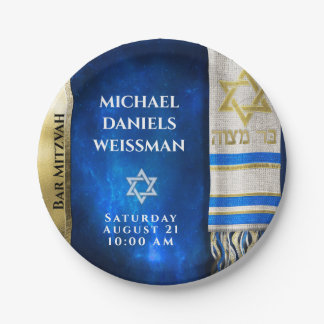 Bar Mitzvah Prayer Shawl Papieren Bordje