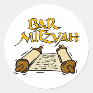 Bar Mitzvah Ronde Sticker