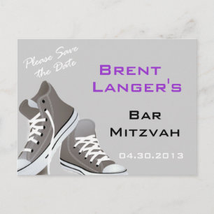Bar Mitzvah Shoes Briefkaart
