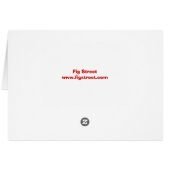 Bar Mitzvah, ster van David Card (Achterkant Horizontaal)