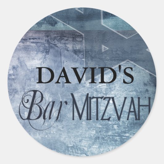 Bar Mitzvah Stickers (Voorkant)
