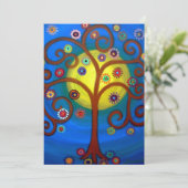 bar mitzvah tree OF LIFE INVITATIONS (Debout devant)