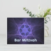 Bar Mitzwa Kaart (Staand voorkant)