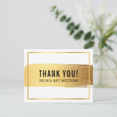 BAR MODERNE MITZVAH merci brosse d'or (Debout devant)