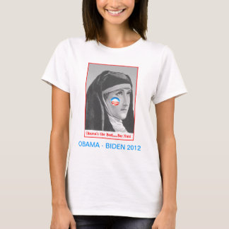 Bar "nun" voor Obama T-shirt