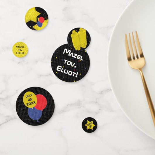 Bar of Bat Mitzvah SPEL op Confetti (Groep)