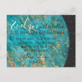 Bar of Bat Mitzvah uit deze wereld Briefkaart (Voorkant)