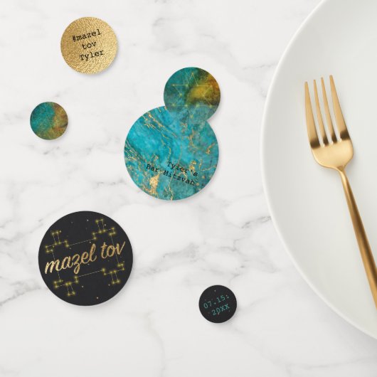 Bar ou Confetti Bat mitzvah hors de ce monde (Groupe)