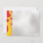 Bar ou Merci Bat mitzvah Élégantes Vagues (Devant)