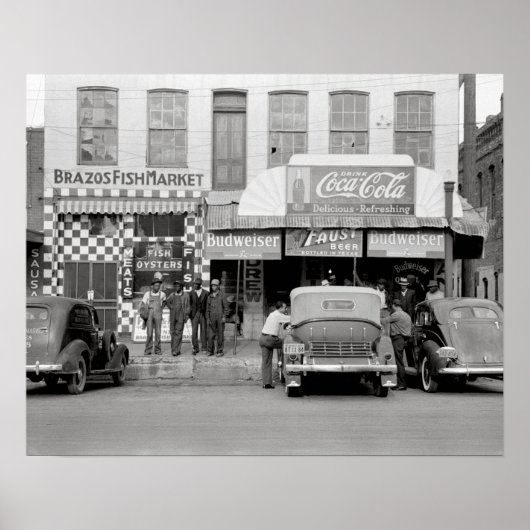 Bar & Restaurant, 1939.  foto Poster (Voorkant)