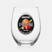 Bar Sports Salon Verre Cocktail (Verso)