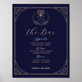 Bar Teken Tarot Teken Wedding Receptie Sterren Har Poster