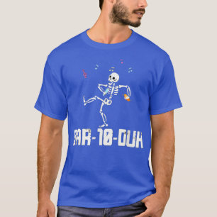 Bar ten Duh Bartender Funny Cool Skeleton Barte T-shirt