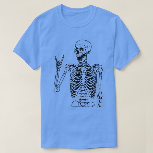 Bar ten Duh Bartender Funny Cool Skeleton Happy H T-shirt (Design voorkant)
