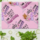 BAR TOWELS - TE VEEL MARTINIS THEEDOEK (Gevouwen)