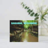 Baraboo, Briefkaart van Wisconsin (Staand voorkant)
