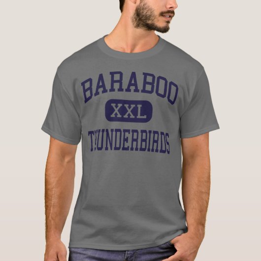 Baraboo - Thunderbird - High Baraboo Wisconsin T-shirt (Voorkant)