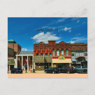 Baraboo, Wisconsin Briefkaart