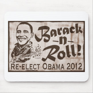 Barack and Roll Obama 2012 Gear Muismat