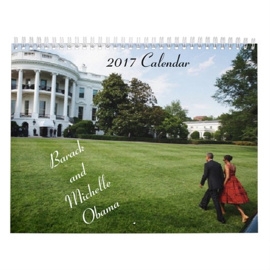Barack en Michelle 2017 - Agenda Kalender (Hoes)