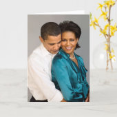 Barack en Michelle Kaart (Gele Bloem)