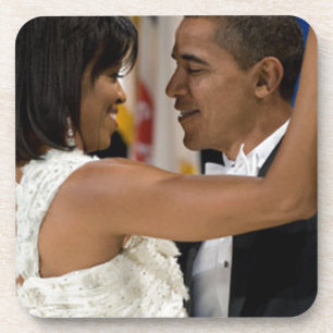Barack en Michelle Obama Drankjes Onderzetter