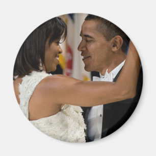 Barack en Michelle Obama Magneet