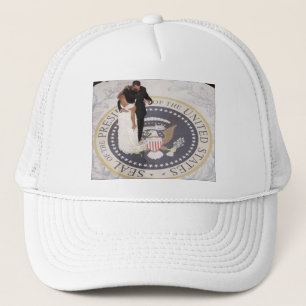 Barack en Michelle Obama Trucker Pet