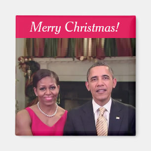 Barack et Michelle 2011WA - aimant