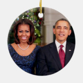 Barack et Michelle 2013 - ornement (Dos)