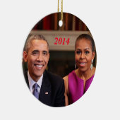 Barack et Michelle 2014 - Ornement (Droite)