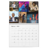 Barack et Michelle Obama 2016 - Calendrier (Feb 2027)