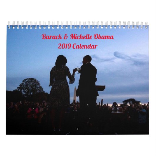 Barack et Michelle Obama 2019 - calendrier (Protection)