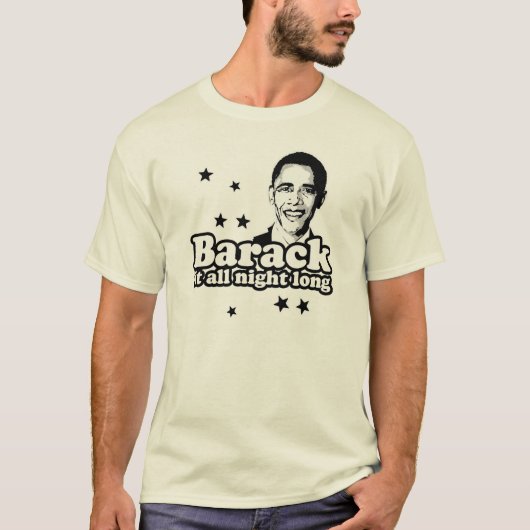 Barack il toute la nuit T-shirt (Devant)