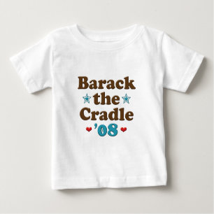Barack le T-shirt de bébé d'Obama du berceau 08