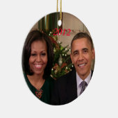 Barack & Michelle 2012 - Ornament (Rechts)
