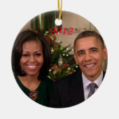 Barack & Michelle 2012 - Ornament (Voorkant)