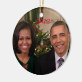 Barack & Michelle 2012 - Ornament (Links)