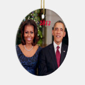 Barack & Michelle 2013 - Ornament (Rechts)