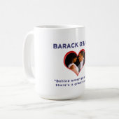 Barack & Michelle Obama Koffiemok (Voorkant links)