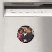 Barack & Michelle Obama Magneet (Insitu (Vaatwasser))