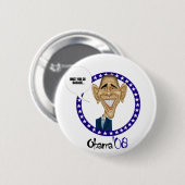 BARACK Obama'08 Ronde Button 5,7 Cm (Voorkant /achterkant)