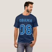 Barack OBAMA '08 T-shirt (Voorkant volledig)