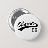 Barack Obama 2008 Jersey Button (Voorkant /achterkant)