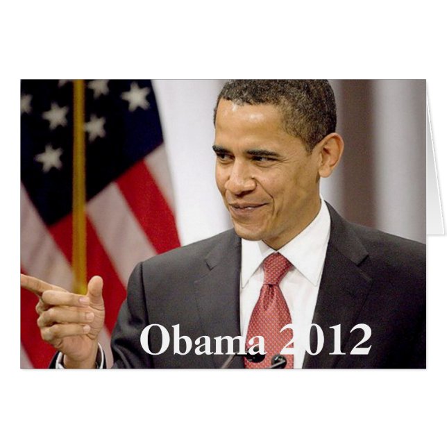 Barack Obama 2012 (Voorkant Horizontaal)