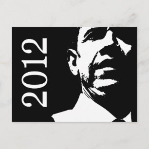 Barack Obama 2012 Briefkaart