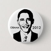Barack Obama 2012 Button (Voorkant)
