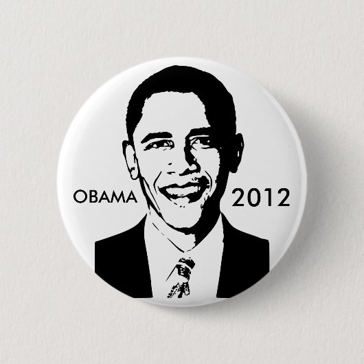 Barack Obama 2012 Button (Voorkant)