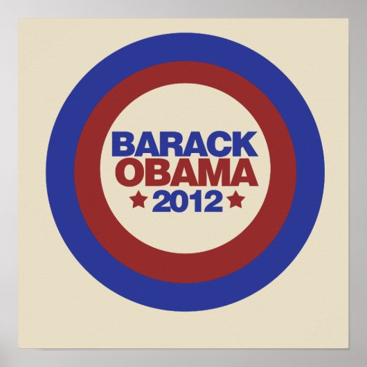 Barack Obama 2012 Poster (Voorkant)